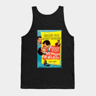 Audrey Hepburn Roman Holiday 1953 poster Tank Top